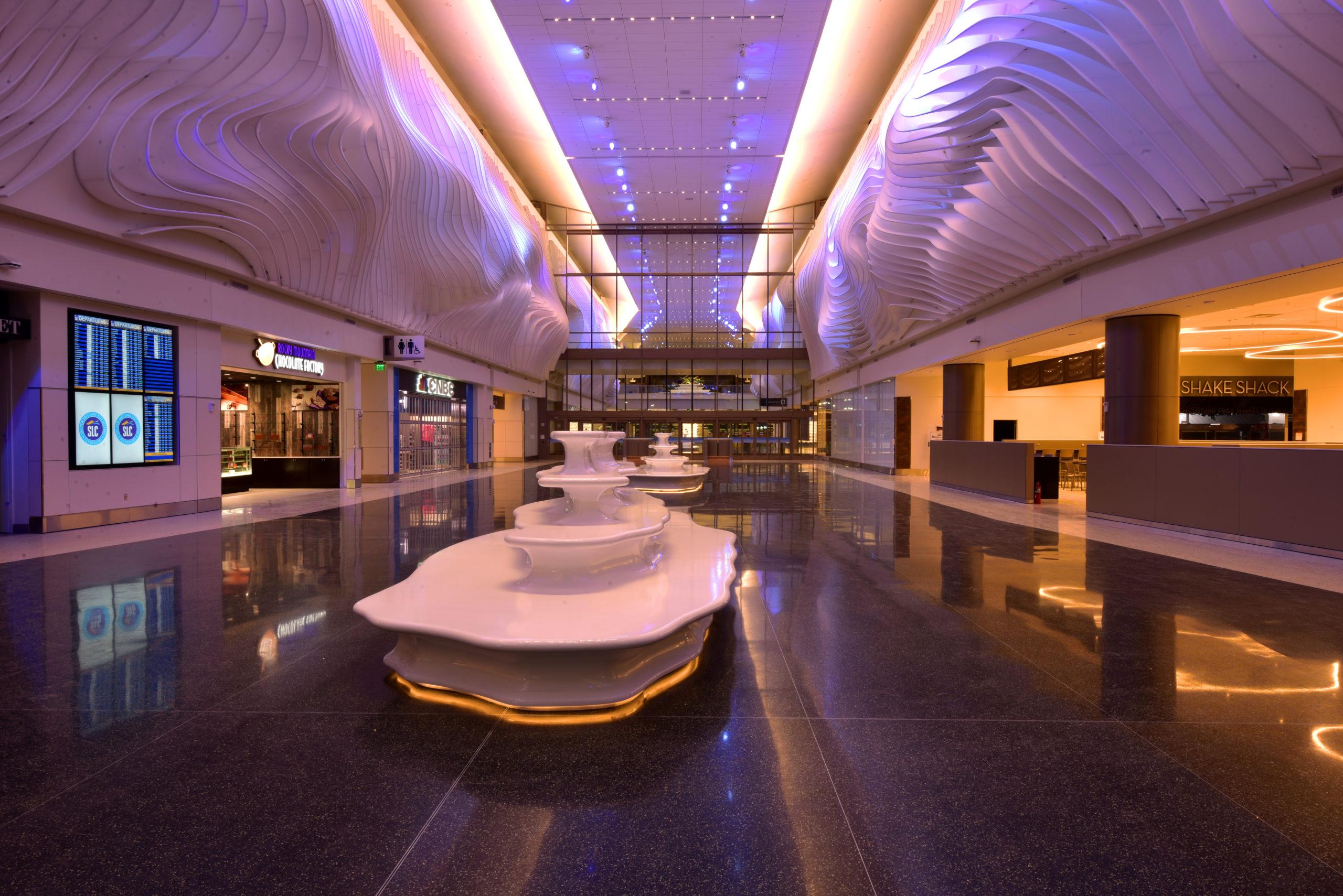 interior of salt lake airport